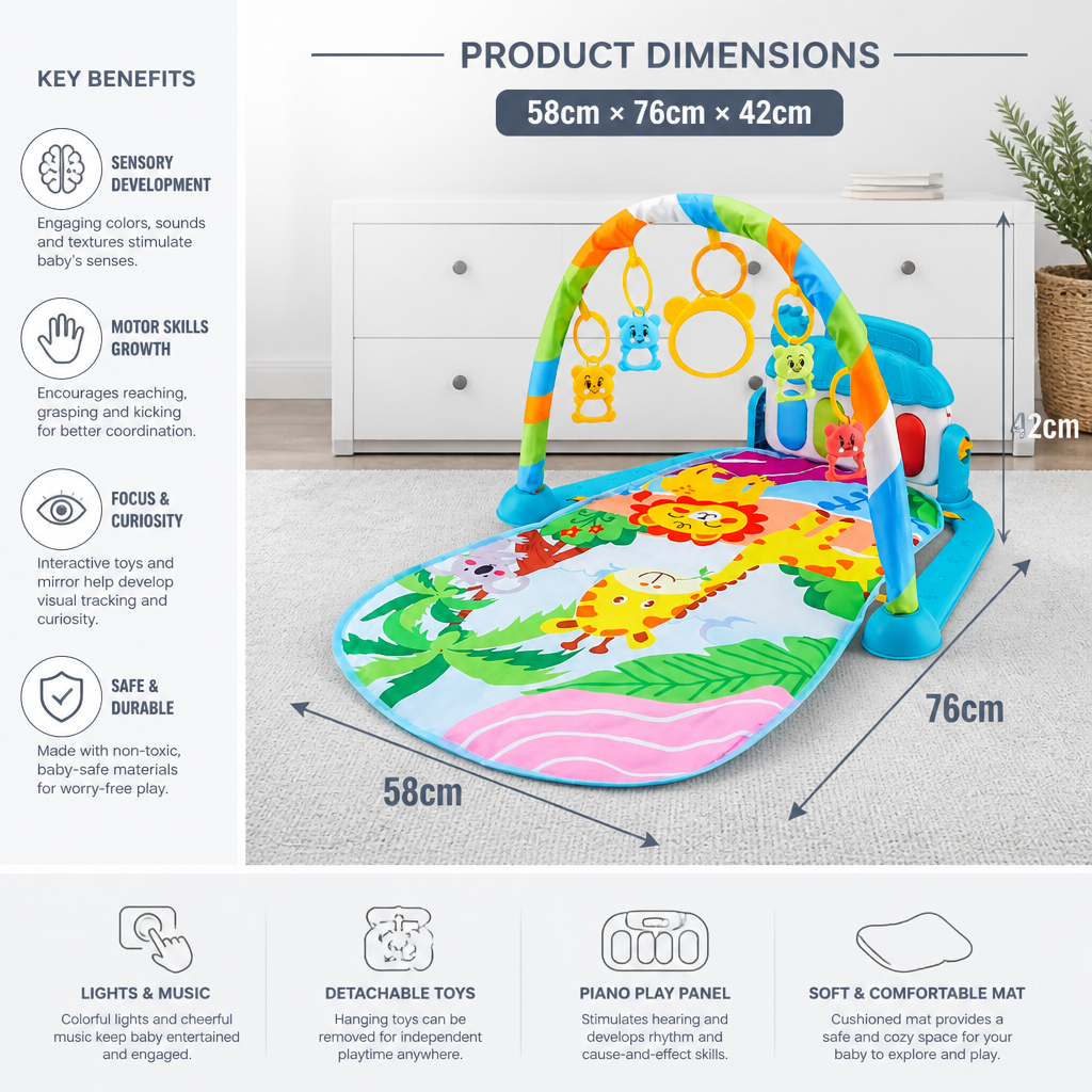 Kick & Play Baby Activity Gym