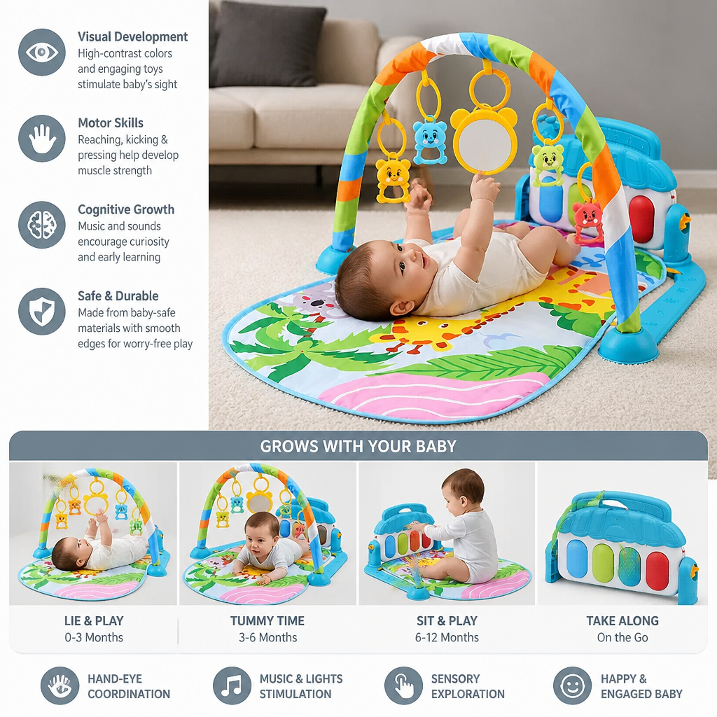 Kick & Play Baby Activity Gym