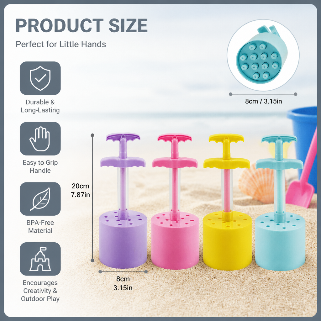 Honeycomb Sand Castle Maker – Sand Mold for Kids