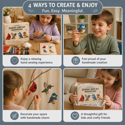DIY Plush Sewing Kit – Make Your Own Cute Character