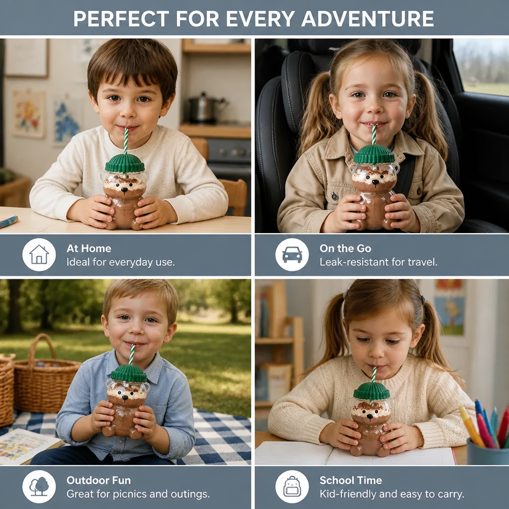 HoneyBear Kids Drinking Bottle