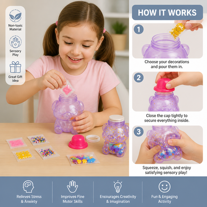 DIY Creative Stress Relief Squishy Maker Kit