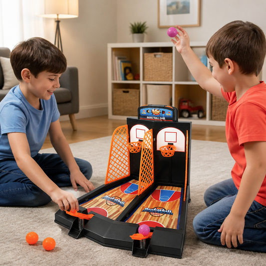 2-Player Basketball Shootout Game