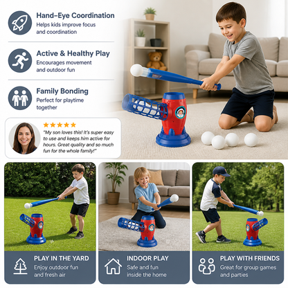 Kids Electronic Baseball Pitching Machine
