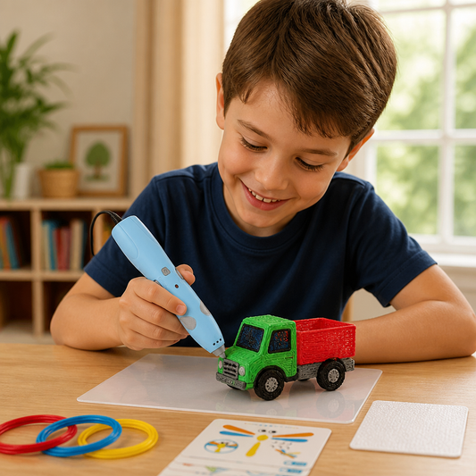 Low-Temperature 3D Pen Set for Kids – Safe DIY STEM Drawing Kit