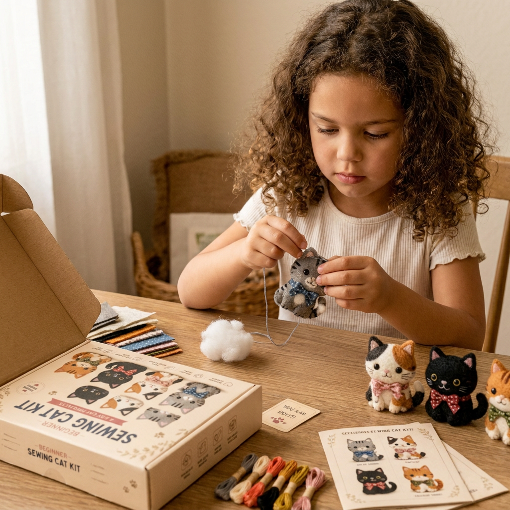 DIY Plush Sewing Kit – Make Your Own Cute Character