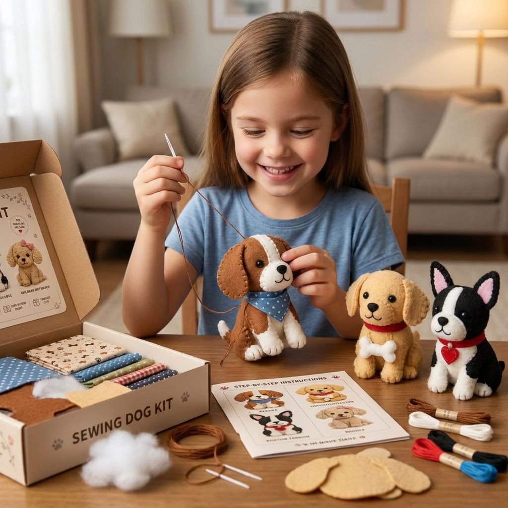 DIY Plush Sewing Kit – Make Your Own Cute Character