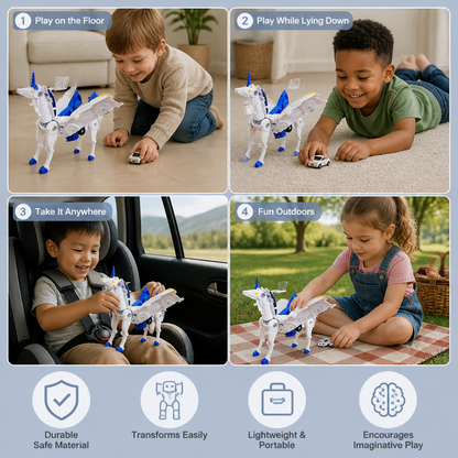 Transforming unicorn cars