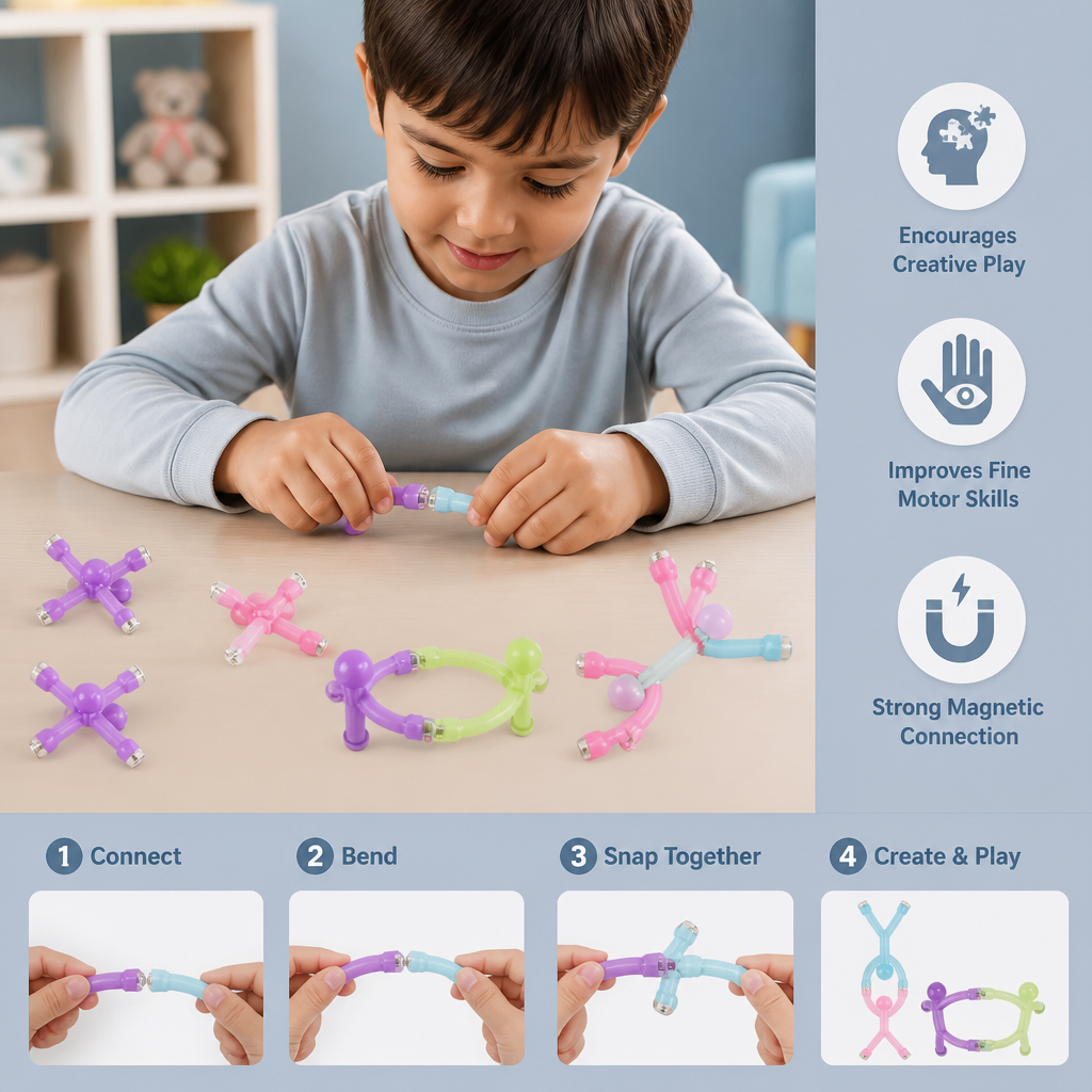 Montessori Sensory Magnetic Figures