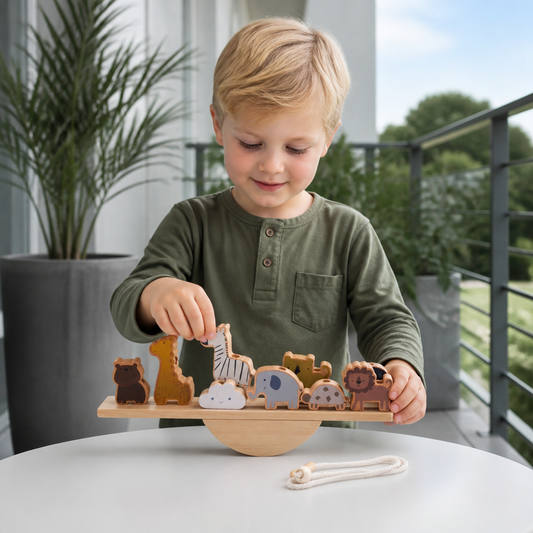 Montessori Wooden Seesaw Toy