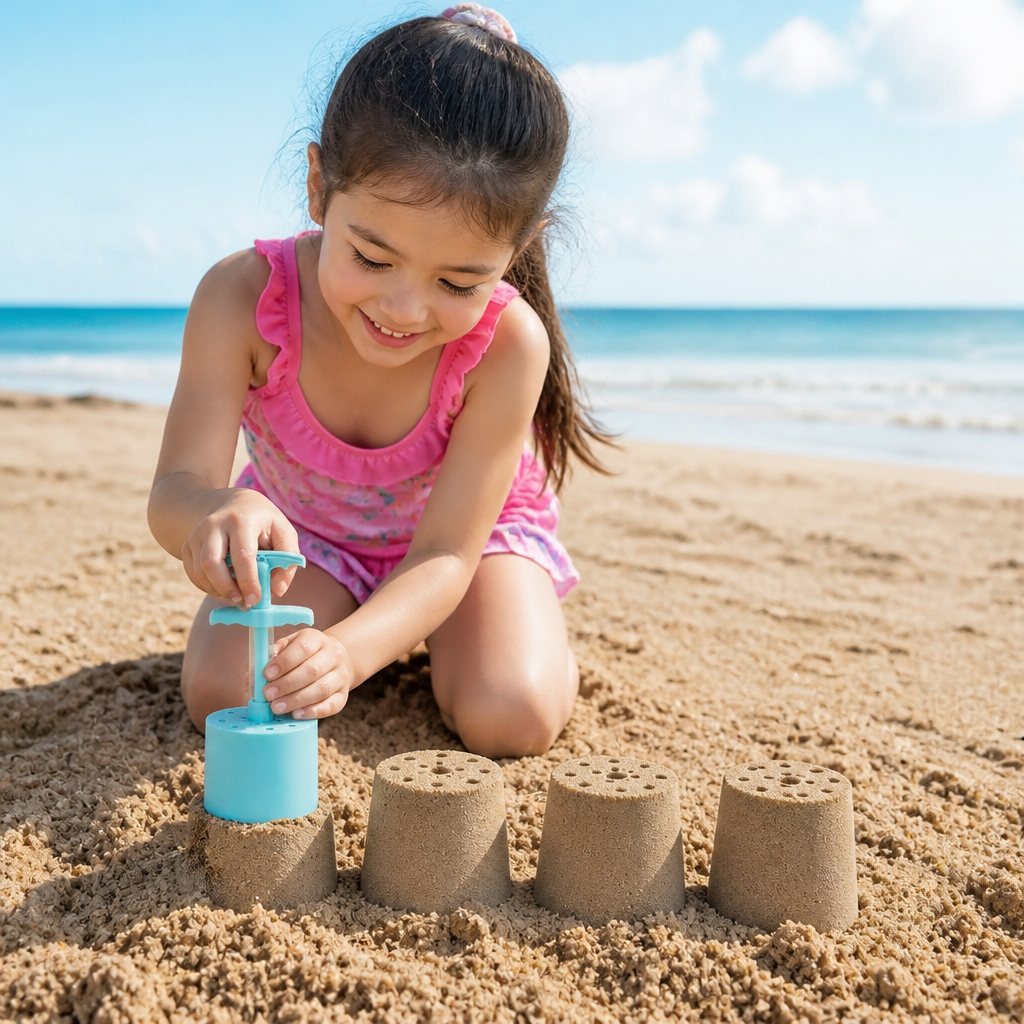 Honeycomb Sand Castle Maker – Sand Mold for Kids