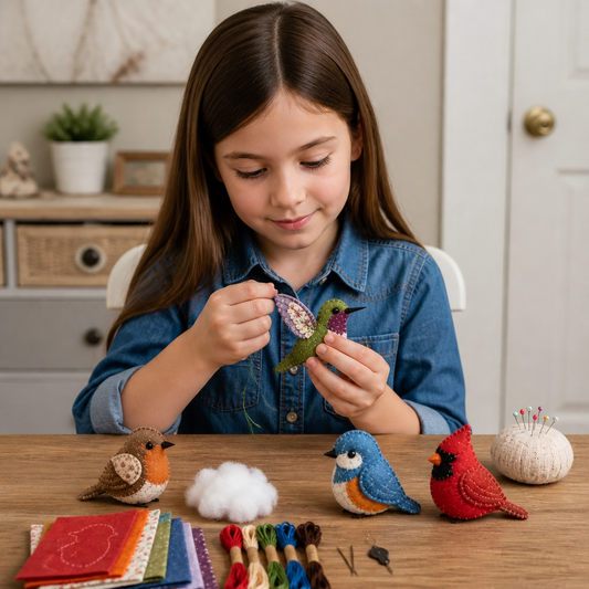 DIY Plush Sewing Kit – Make Your Own Cute Character