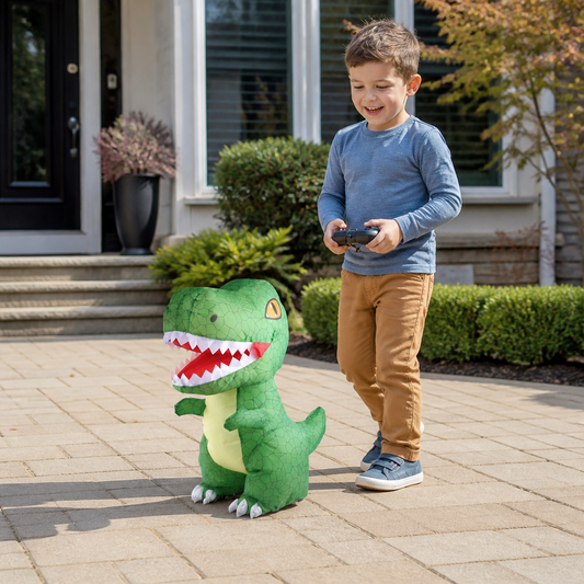 Remote Control Inflatable T-Rex Dinosaur Toy