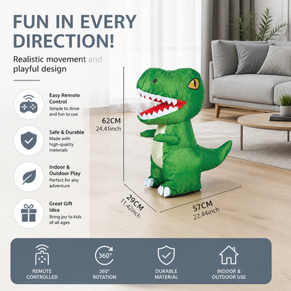 Remote Control Inflatable T-Rex Dinosaur Toy