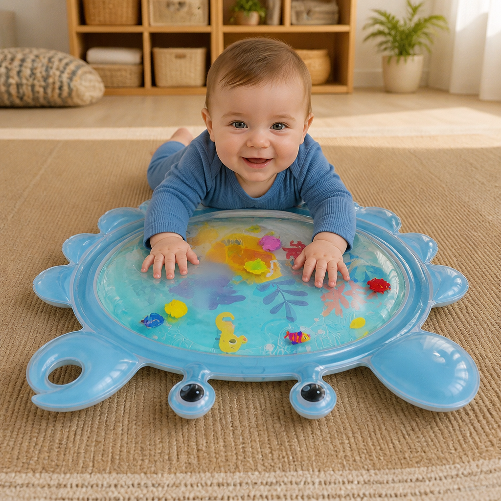 2in1 Interactive Tummy Time Toy & Play Mat