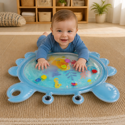 2in1 Interactive Tummy Time Toy & Play Mat