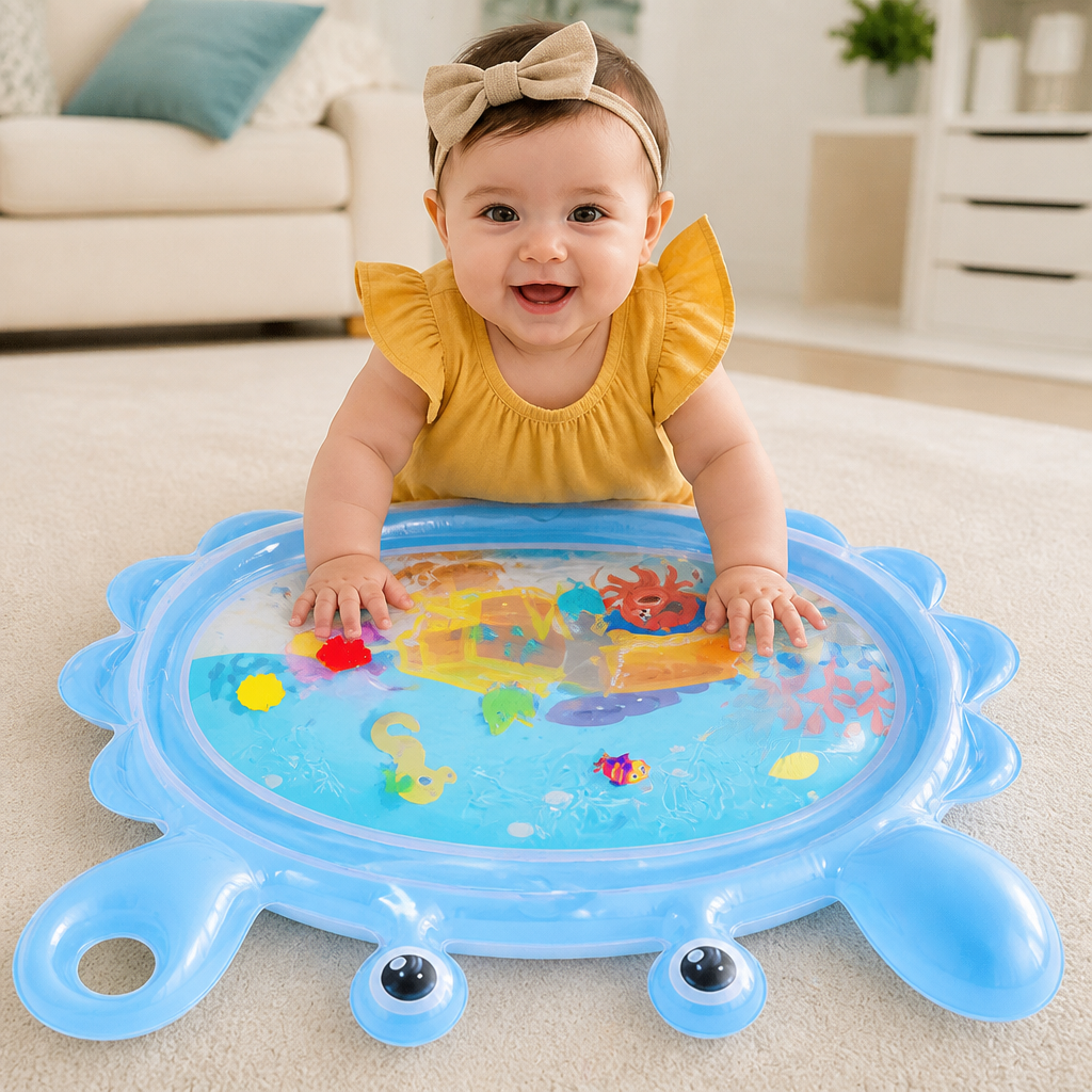 2in1 Interactive Tummy Time Toy & Play Mat