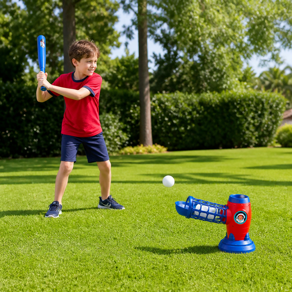Kids Electronic Baseball Pitching Machine