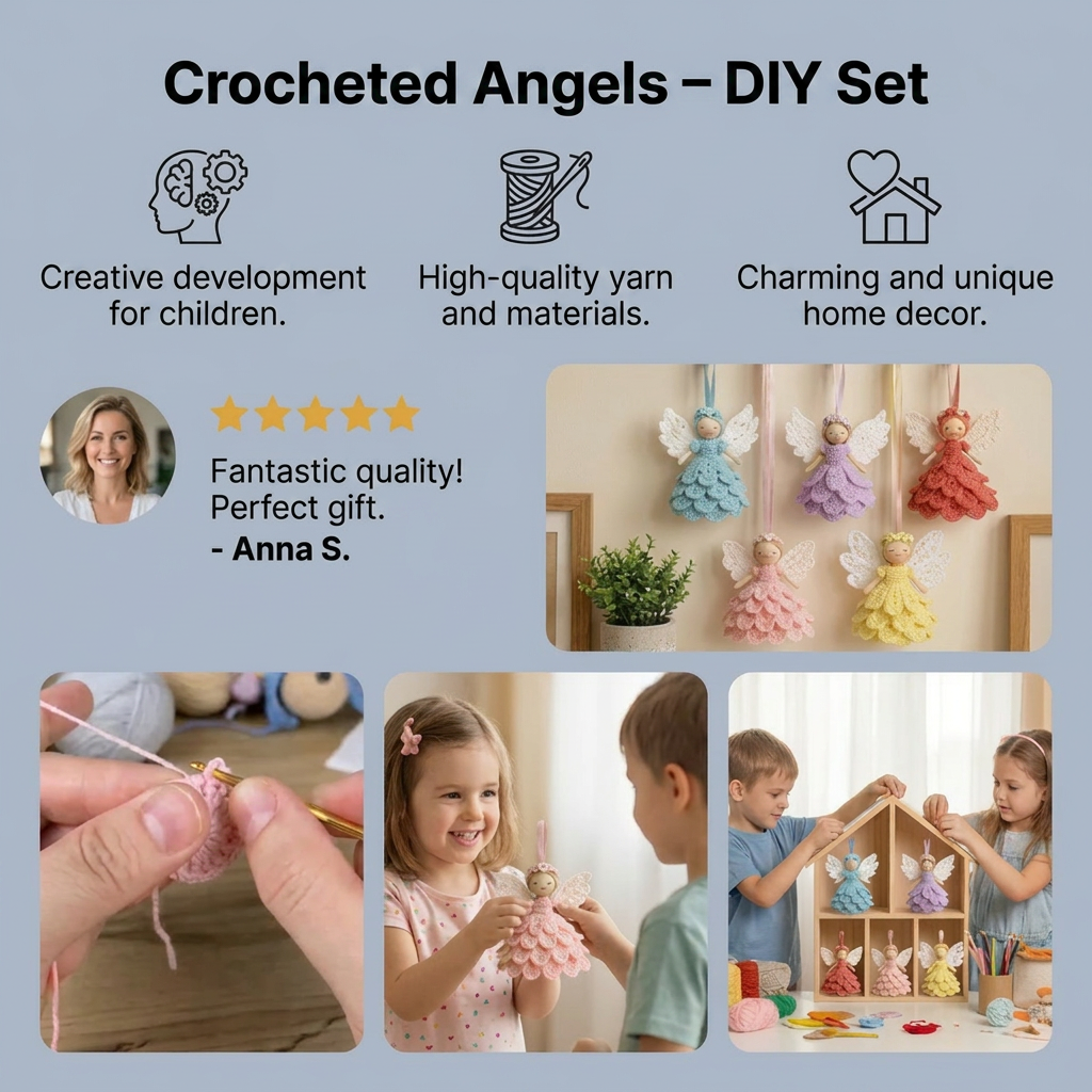 DIY Crochet Angel