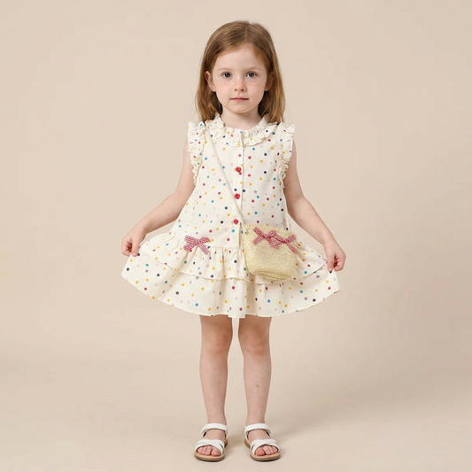 Sweet Vintage Dress Set & Bag