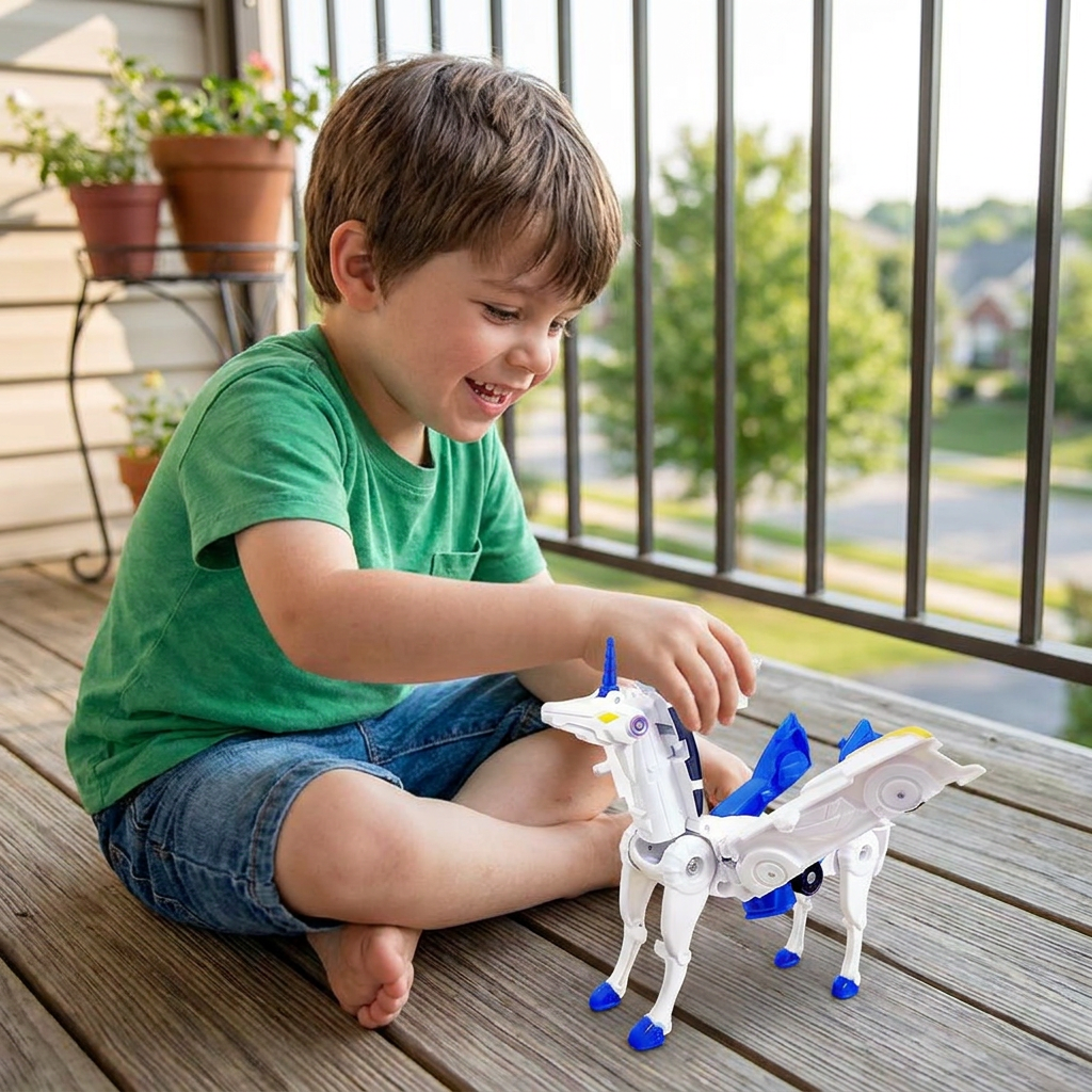 Transforming unicorn cars