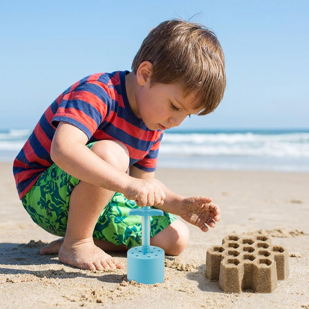 Honeycomb Sand Castle Maker – Sand Mold for Kids