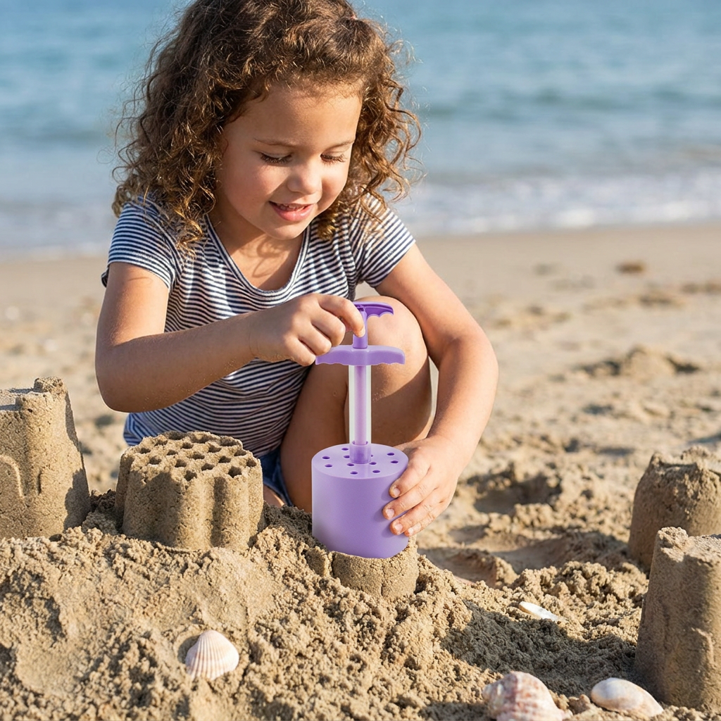 Honeycomb Sand Castle Maker – Sand Mold for Kids