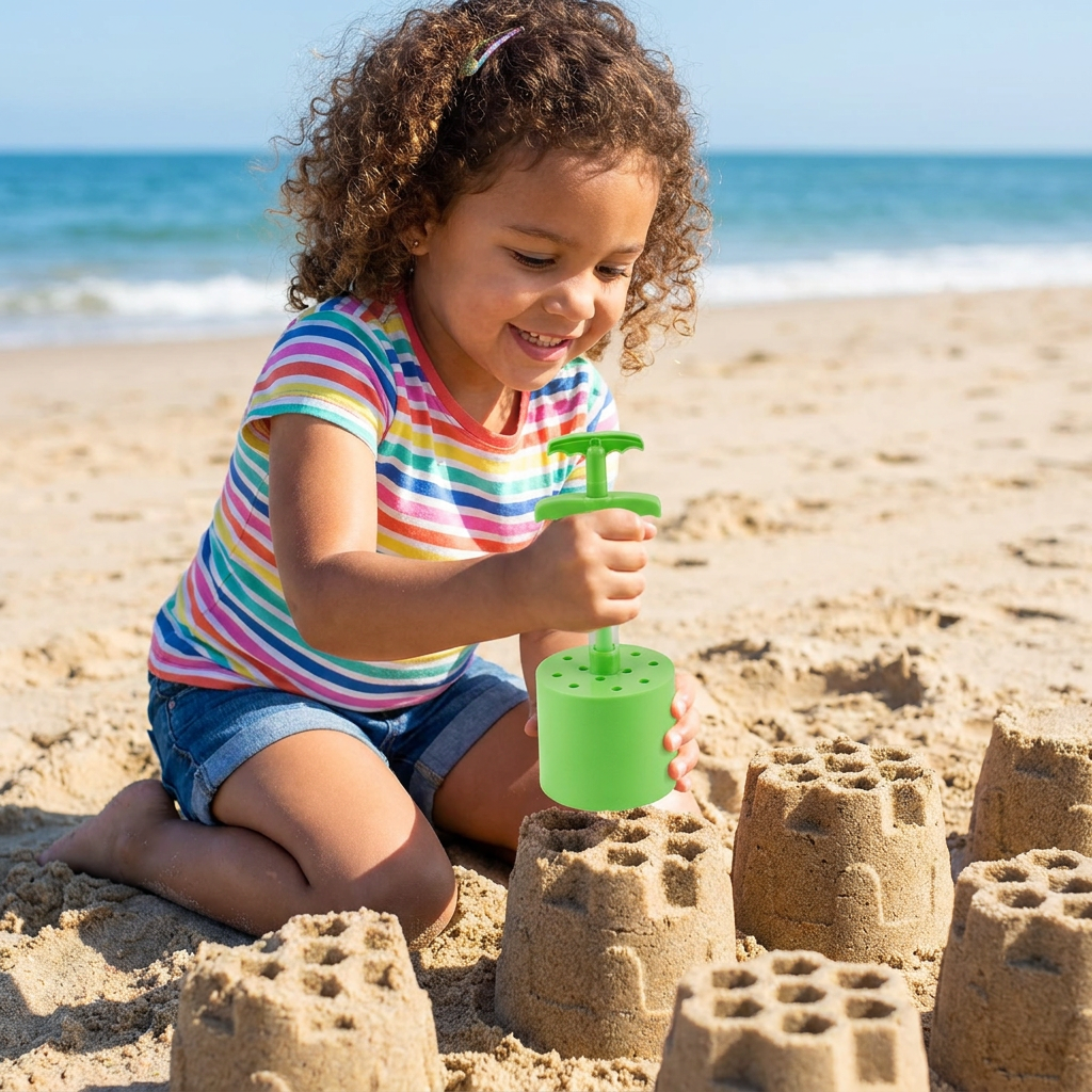 Honeycomb Sand Castle Maker – Sand Mold for Kids
