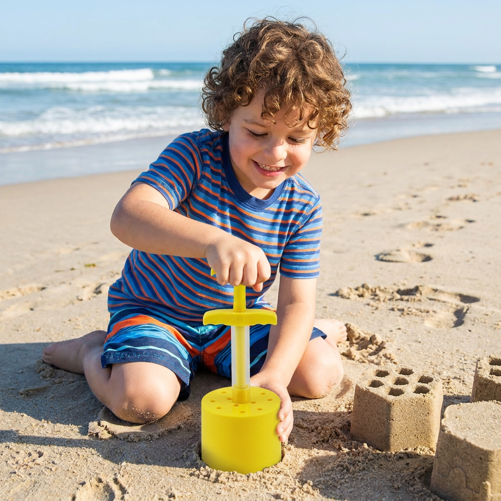 Honeycomb Sand Castle Maker – Sand Mold for Kids