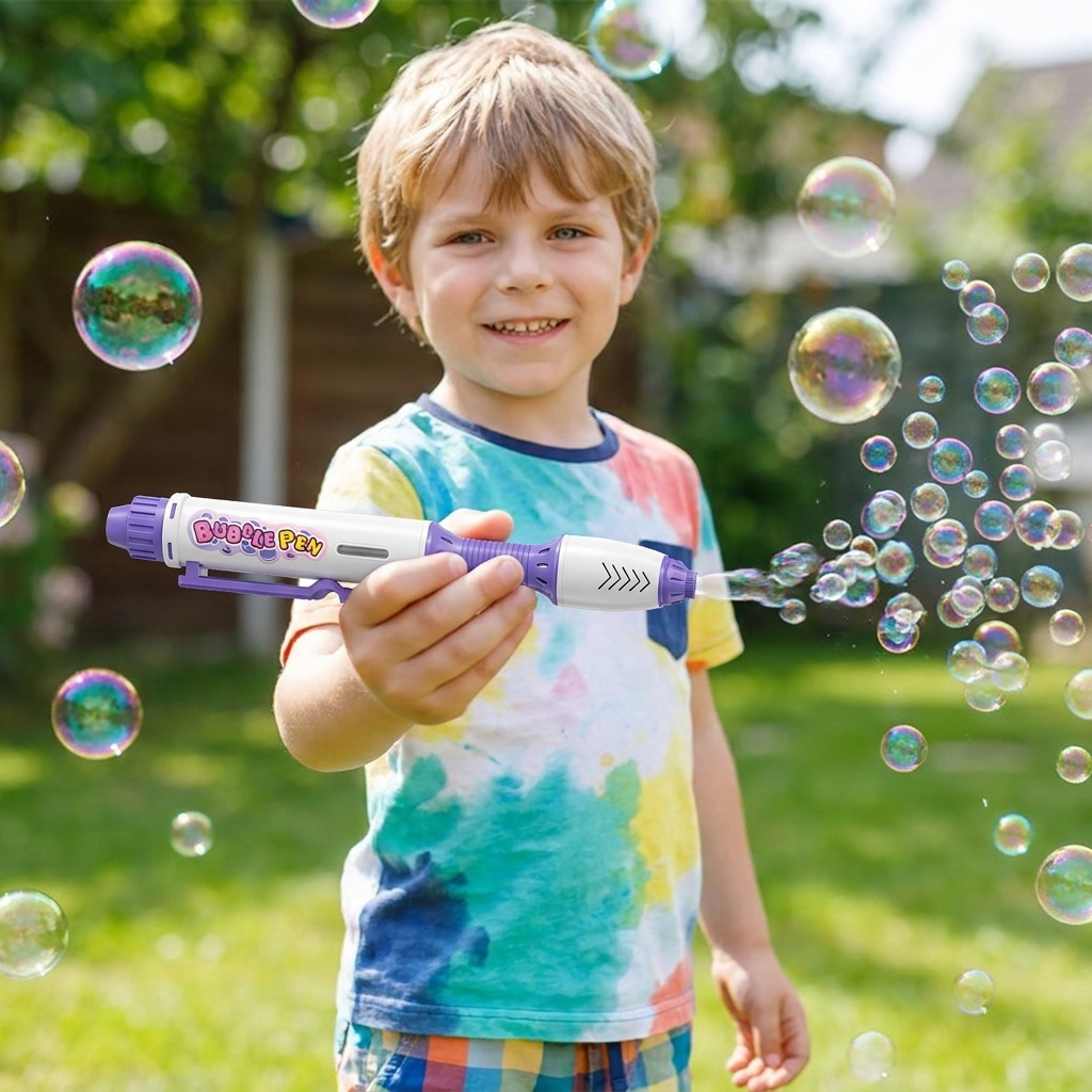 Magic Bubble Blaster Pen – Automatic Bubble Wand for Kids