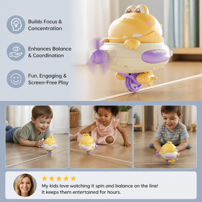 Dino Balance Spinner Toy for Kids