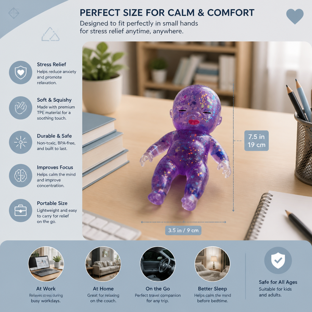 Calming Baby Stress Relief Squishy Toy
