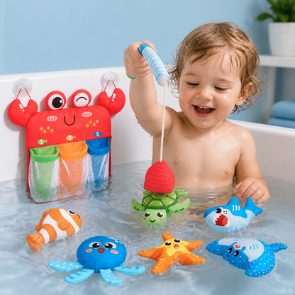Montessori Magnetic Fishing Bath Toy Set