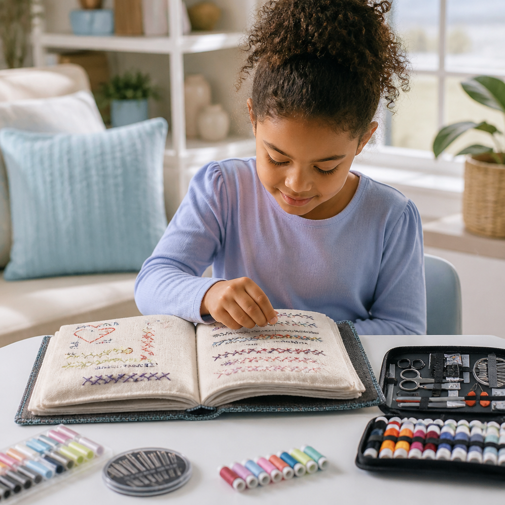 Embroidery Stitch Guide Book