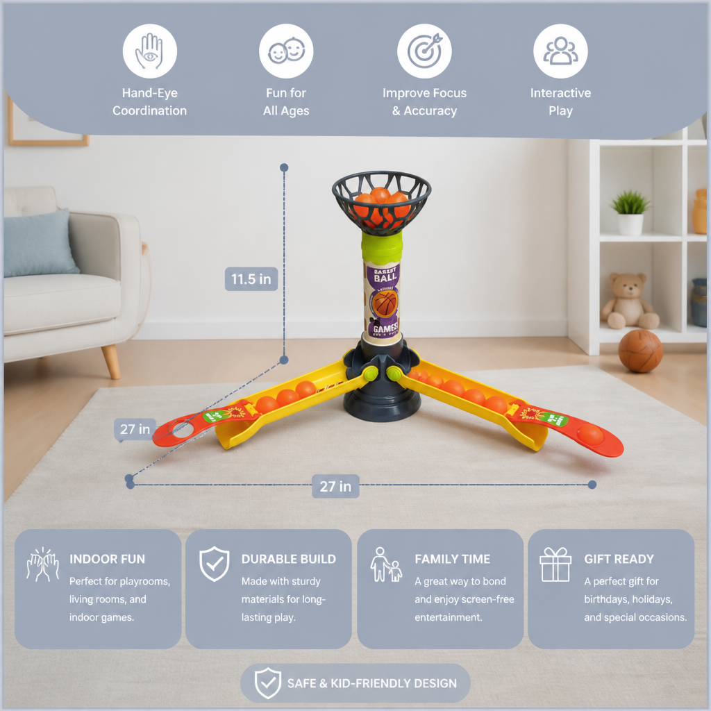 Fast Flick Basketball Challenge Game