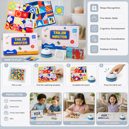 Tailor Master Shape Matching Puzzle Game