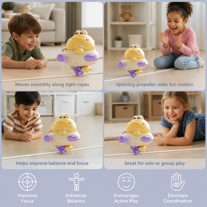 Dino Balance Spinner Toy for Kids