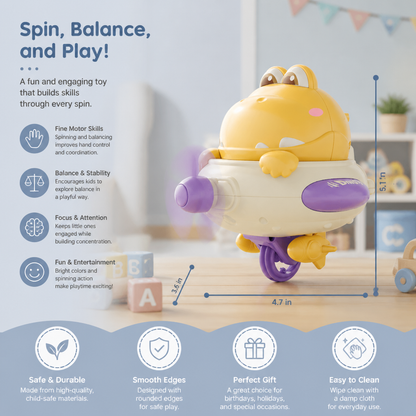 Dino Balance Spinner Toy for Kids