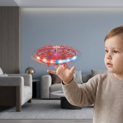 Motion-Sensing LED UFO Flying Drone