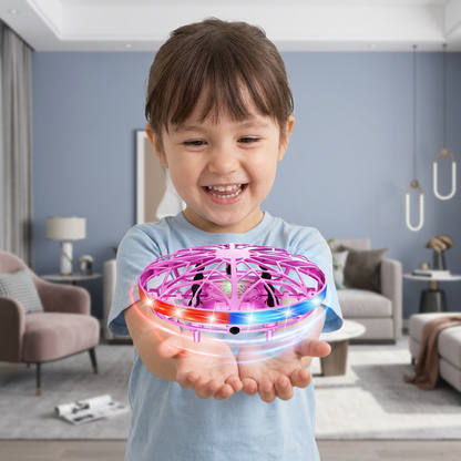 Motion-Sensing LED UFO Flying Drone