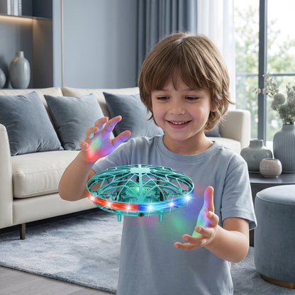Motion-Sensing LED UFO Flying Drone