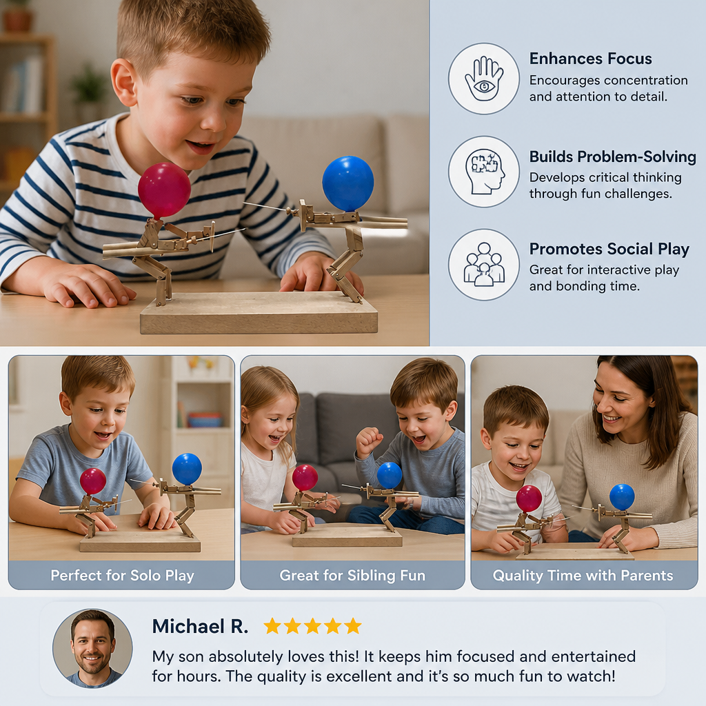 Family Balloon Fencing Game