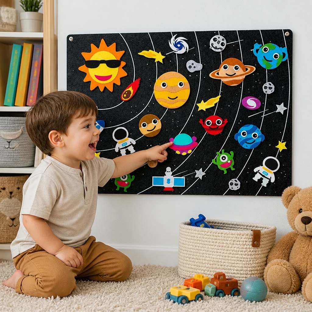 Story Worlds - Learning based felt board