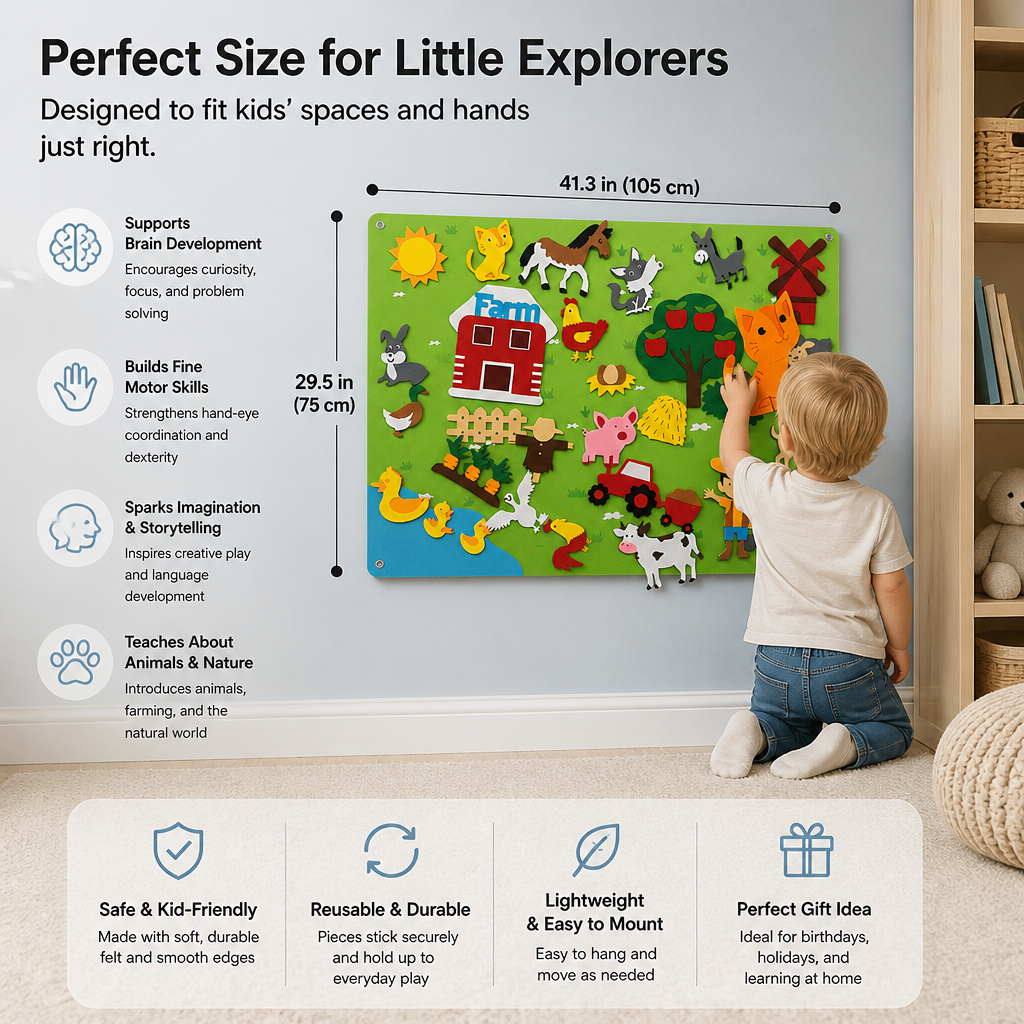 Story Worlds - Learning based felt board