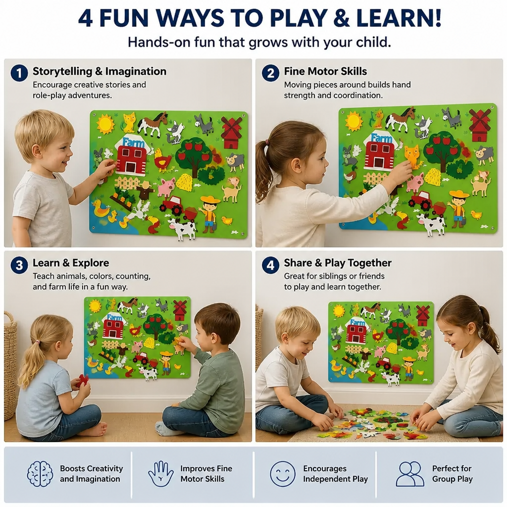 Story Worlds - Learning based felt board