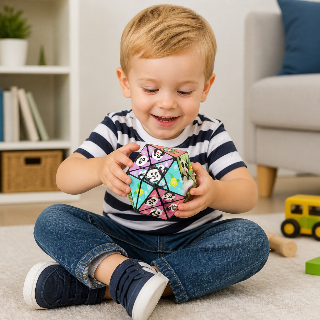 Magical Folding Cubes