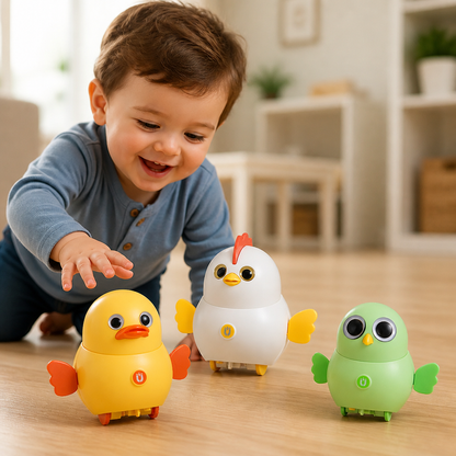 Wobbling Chicks Kids Toy