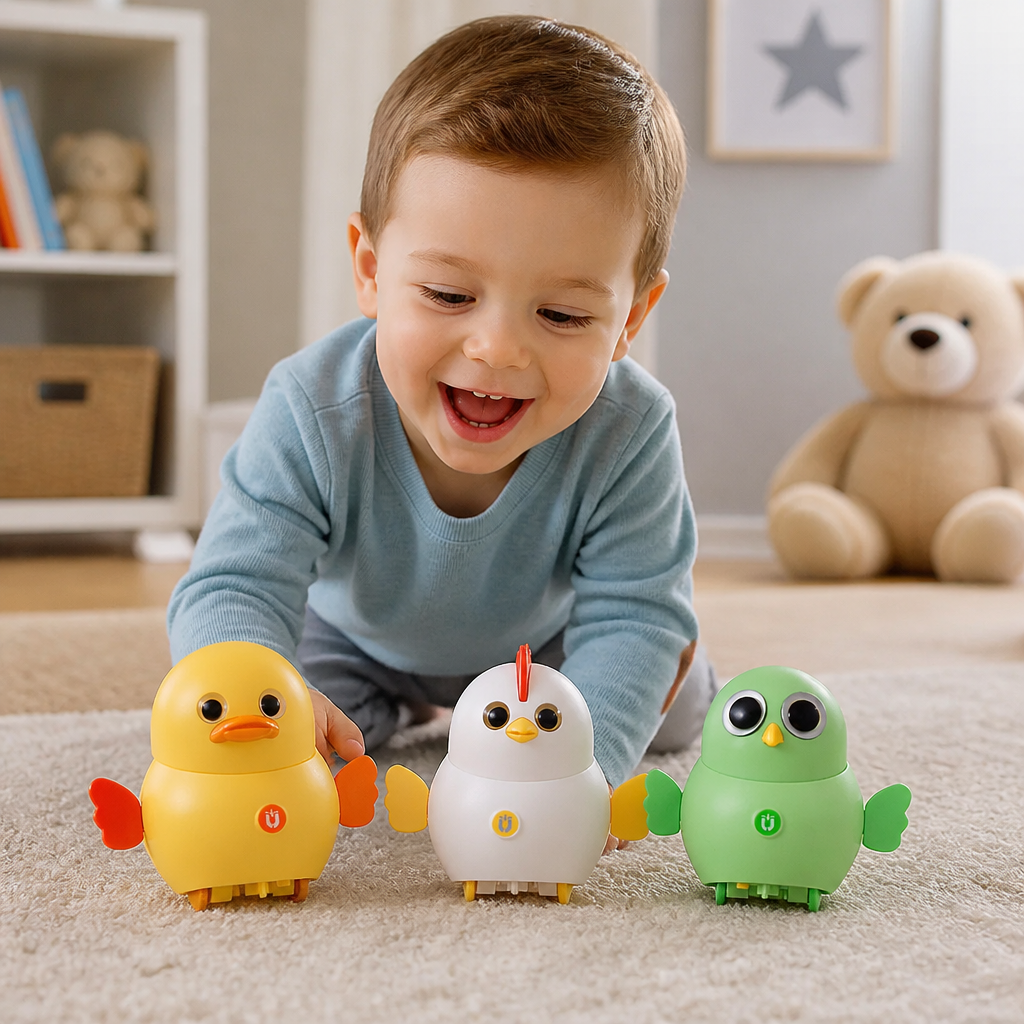 Wobbling Chicks Kids Toy
