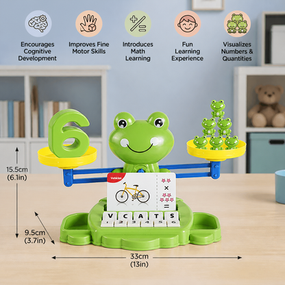 Fun & Educational Frog Balance Math Toy