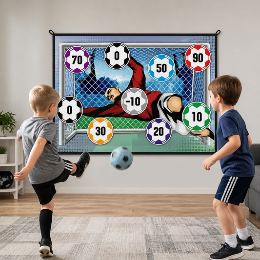 Safe Football Goal Shooting Wall for Home Use